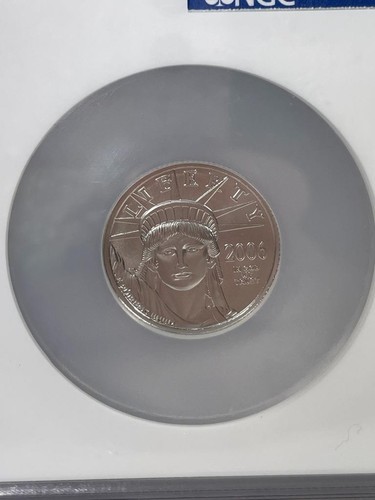 Platinum Eagles 2006, NGC MS 69, lanzamientos tempranos, 2 monedas 1/4 y 1/2 L4,71 - Imagen 3 de 11