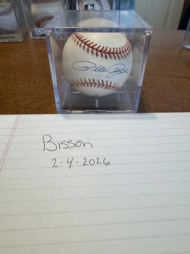 Pete Rose Signed Baseball, No COA But Will Pass 3rd Party