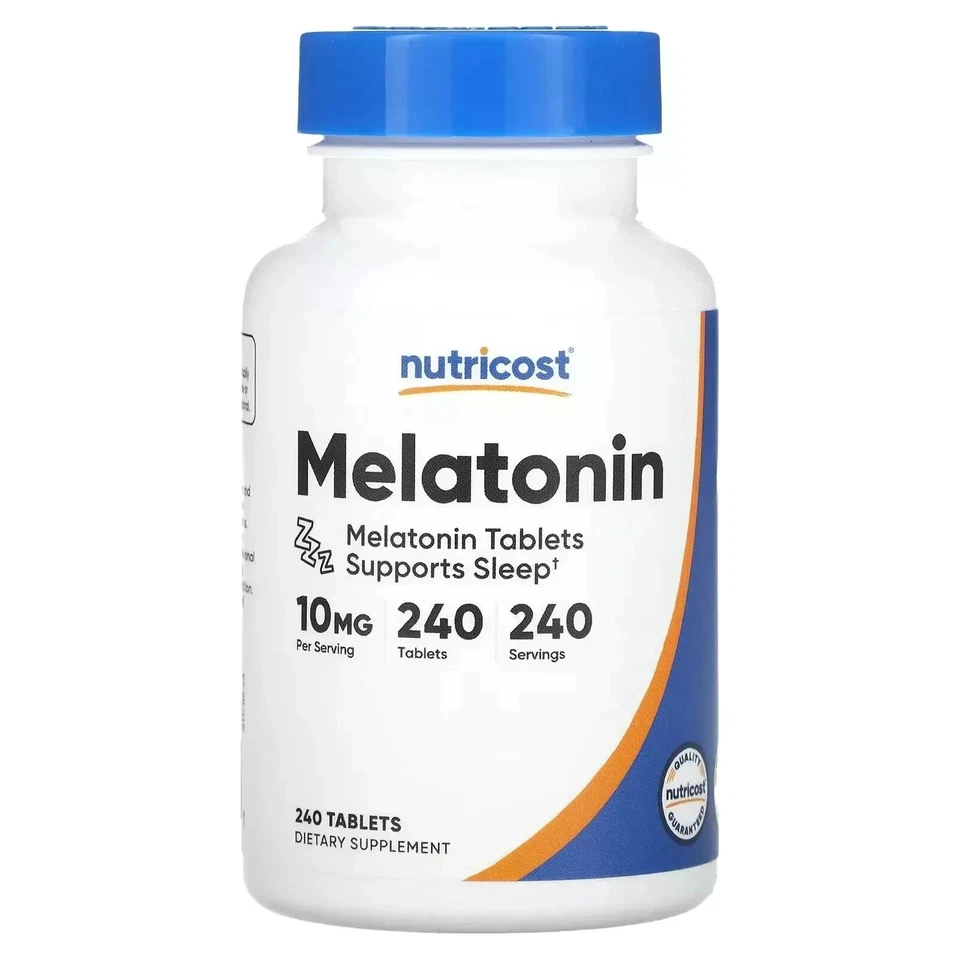 Nutricost Melaton10 240 pastillas AYUDA SUEÑO, SLEEP AID SuperPrecio