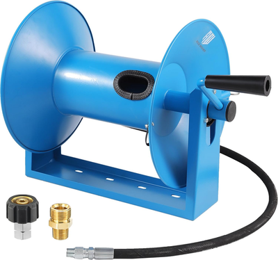 #ad Pressure Washer Hose Reel 180FT Mounted Heavy Duty High Power Washer Hose Reel $219.98
