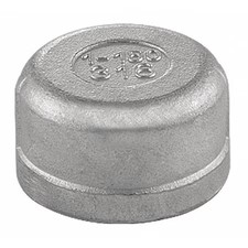 3/4" Fnpt 316 Ss Threaded Cap, 60Rdc111n034