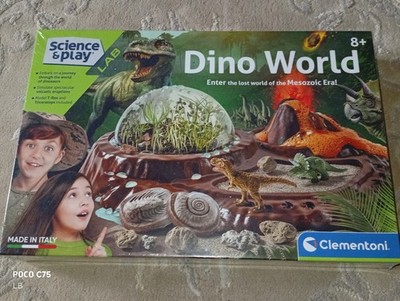 Clementoni Dino World Lab Science & Play Dinosaurier MINT Vulkan Set 8+