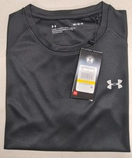 Mens Under Armour Tech Reflective Short Sleeve T-Shirt Gym Training Running Top — image 8