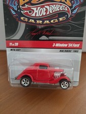 Ertl 1/18 32891 Ford Street Rod 1934 Jaune - Modèle Collection John Force Series