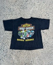 VTG 90  s Harley Davidson Looney Tunes T-Shirt Size XL Single Stitch