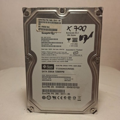 Seagate Barracuda ES.2 ST3250310NS 250GB SATA 3,5'' HDD Festplatte 7200RPM