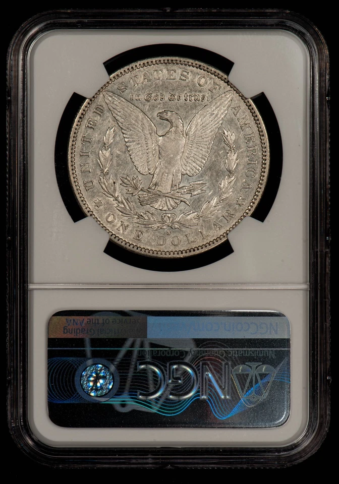 1892-S $1 Morgan Silver Dollar - PQ Key Date Example - NGC XF 40 - SKU-D5908 - Image 2 of 4