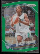 Teresa Edwards 2025 Panini Prizm WNBA #126 Green Prizms Minnesota Lynx