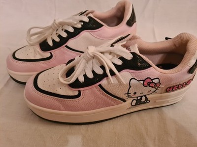 HELLO KITTY Damen Sneaker Weiß/Rosa Gr. 40