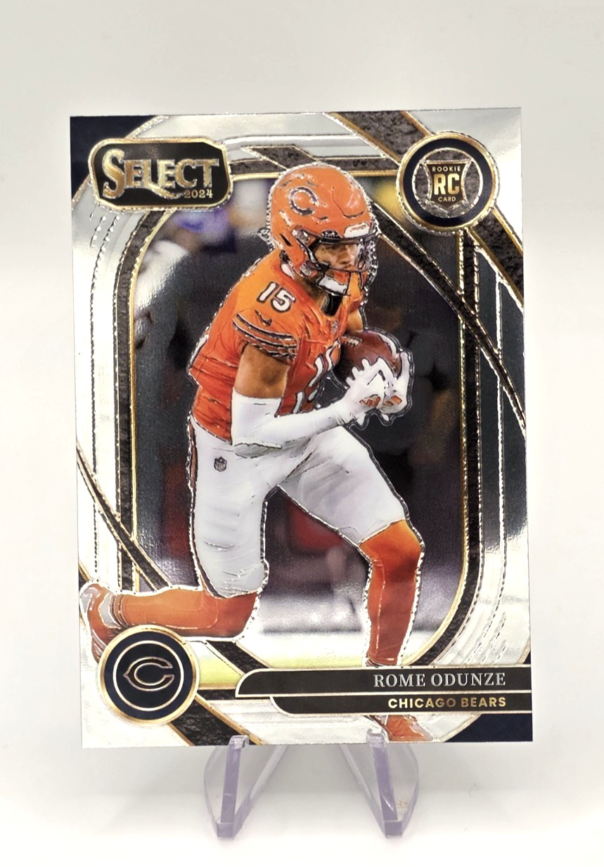 2024 Panini Select Football #236 ROME ODUNZE Base Club Level BEARS Rookie