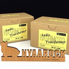 Hashimoto HI-6-10K Pair Input Transformer 600ohm/10kohm Sansui  US Duty Paid 