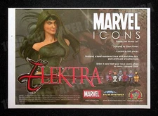 Elektra Figure Marvel Diamond Select Toys 2007 Print Magazine Ad Poster ADVERT