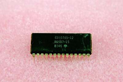 Rockwell - R6507-15 - C010745-12 - IC, Microprocessor. MPU 8 Bit. Atari, Genuine