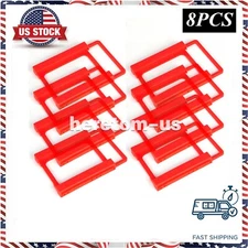 8PCS 2.5" to 3.5" Bay SSD HDD Hard Disk Drive Mounting Adapter Rail Bracket