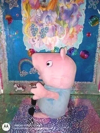 Vtg. 🦄ABD LTD. Giggling Talking "Peppa Pig" '2003 10" Animated Plush!  - Image 3 of 4