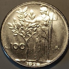 100 LIRE 1979 TRIPLO BORDO MOLTO RARA REPUBBLICA ITALIANA (3) 
