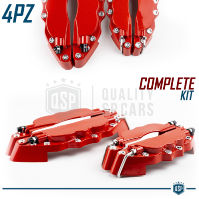 Copertura Pinza Freno Rossa AOOA RACING Per Ford Mustang GT - Accessorio Estetico - Foto 13