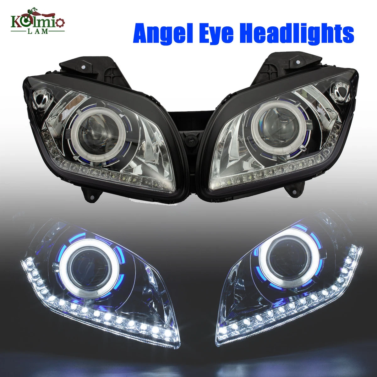 Unbranded Motorcycle Headlight Assemblies for Yamaha YZF-R15 for