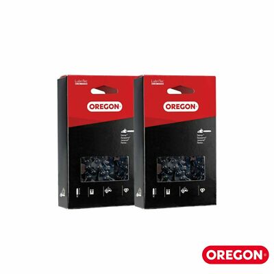 Oregon 90PX044G 2PK 3/8 .043 44 DL 12'' Chain for H38 44, 61PMM3 44, 90PX44CQ