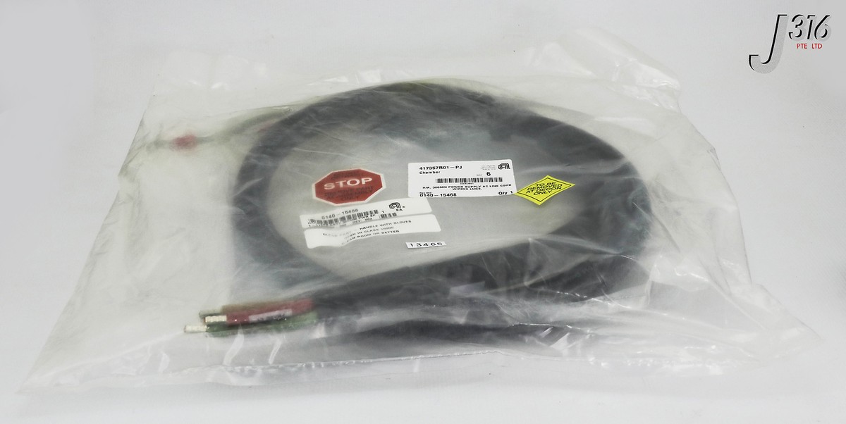 13465 APPLIED MATERIALS H/A, 300MM PWR SUPPLY AC LINE CORD W/R