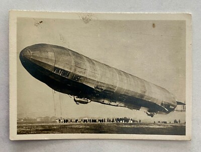 1933 Vintage Zeppelin World Trip Cigarette Card ''Zeppelin-Weltfahrten''