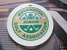 vtg - PGA Golf Bag Tag - WASHINGTON STATE JUNIOR GOLF FOUNDATION