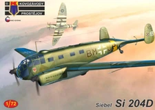 Siebel Si 204D (1/72 model kit, KP 0331)