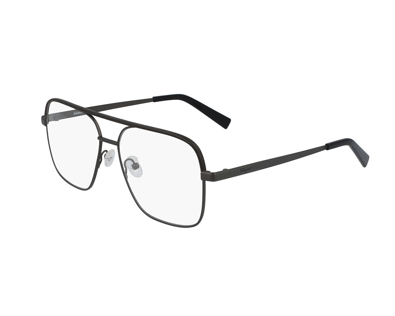 Очки Ferragamo SF2199L 43032 037 Серые - Прямоугольные - Мужские 67890₽