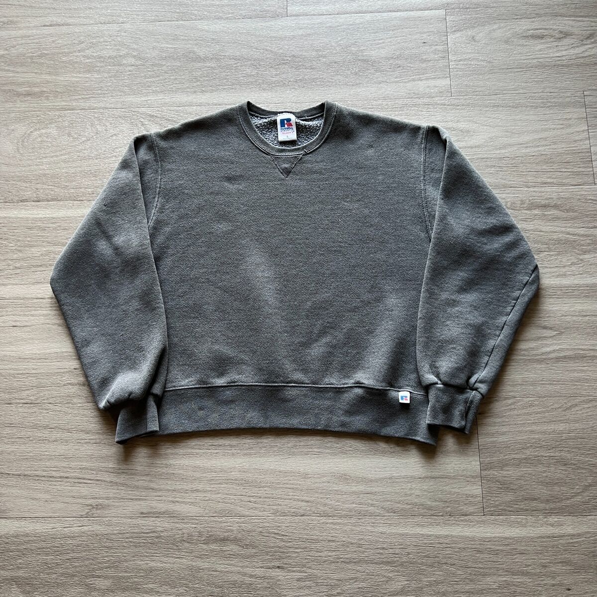 Vintage Russell Athletic Sweatshirt Womens Large Gray 90s Vintage Russell Athletic Sweatshirt Womens Large Gray 90s