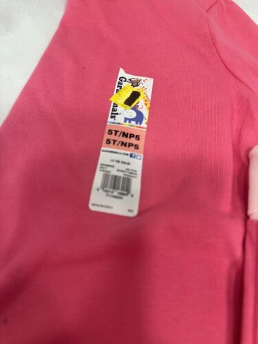 NEW garanimals toddler girls pink outfit size 5T long sleeve sweat pants - Picture 2 of 6