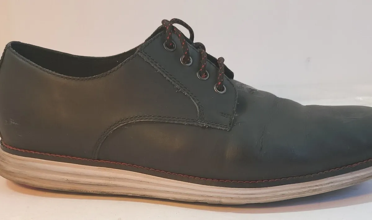Cole Haan Shoes Mens 10.5 Original Black Oxford Dress Leather 207902