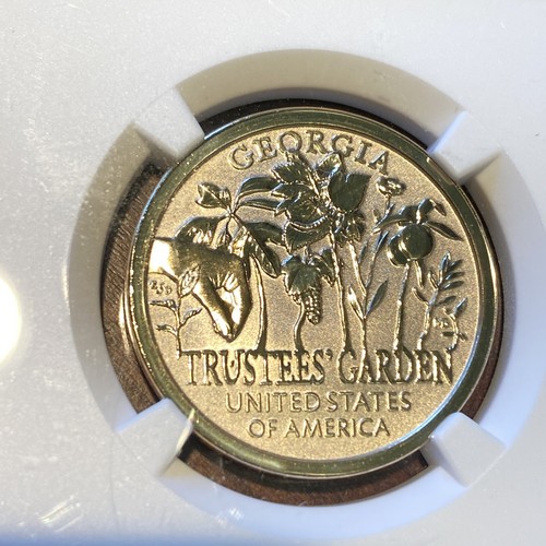 2019 American Innovation Georgia $1 NGC Reverse PF 70 First Release - Picture 2 of 4