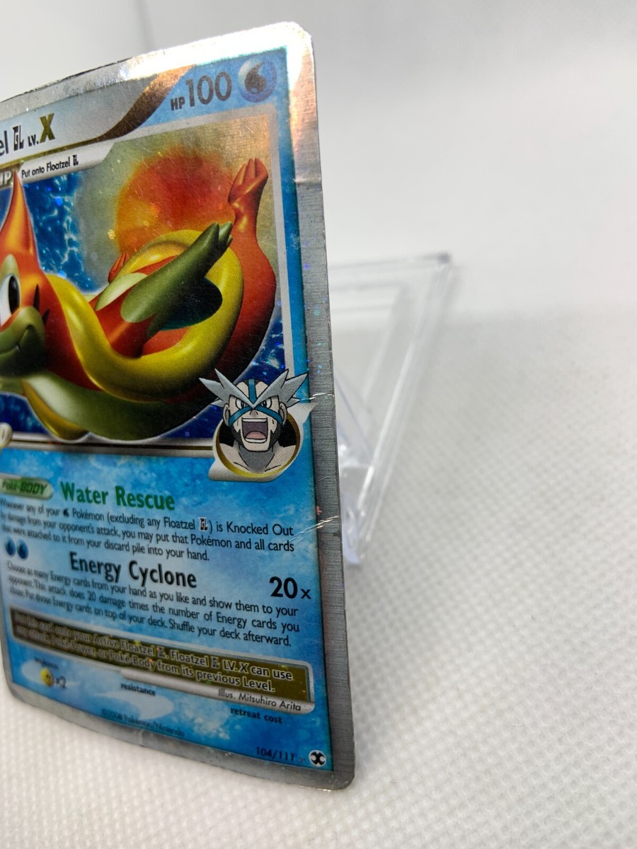 Floatzel GL LV X 104/111 Rising Rivals 2008 Pokemon TCG