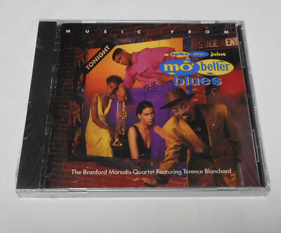 Mo' Better Blues Soundtrack CD Branford Marsalis Terence Blanchard New Sealed