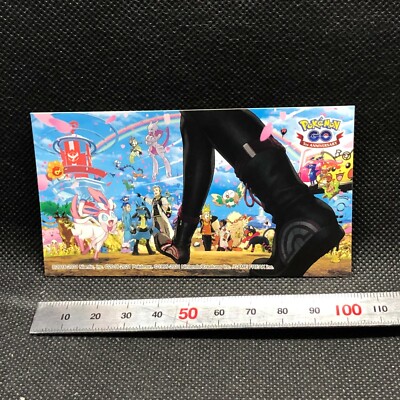Pokemon Go Sticker Seal Limited 5th Anniversary Japanese 2021 Rare