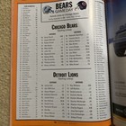 Vintage 2004 Chicago Bears Vs Detroit Lions Program 9/12/2004 — photo 4