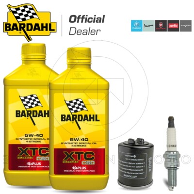 XTC C60 5W40 Oil Filter Spark Plug Aprilia Sport City IE 250 2006 2007