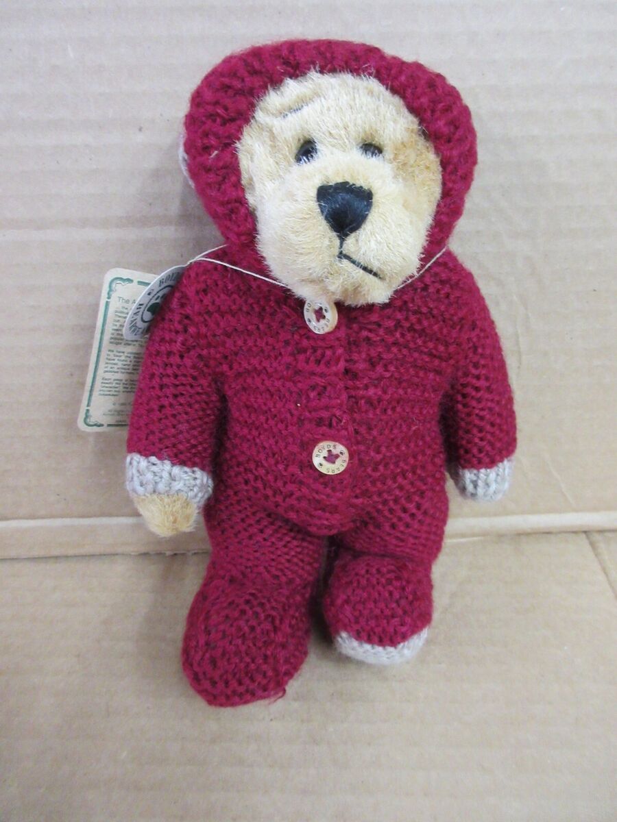NOS Boyds Bears KARLA MULBEARY 915500 Footed Pajamas Plush NOS Boyds Bears KARLA MULBEARY 915500 Footed Pajamas Plush