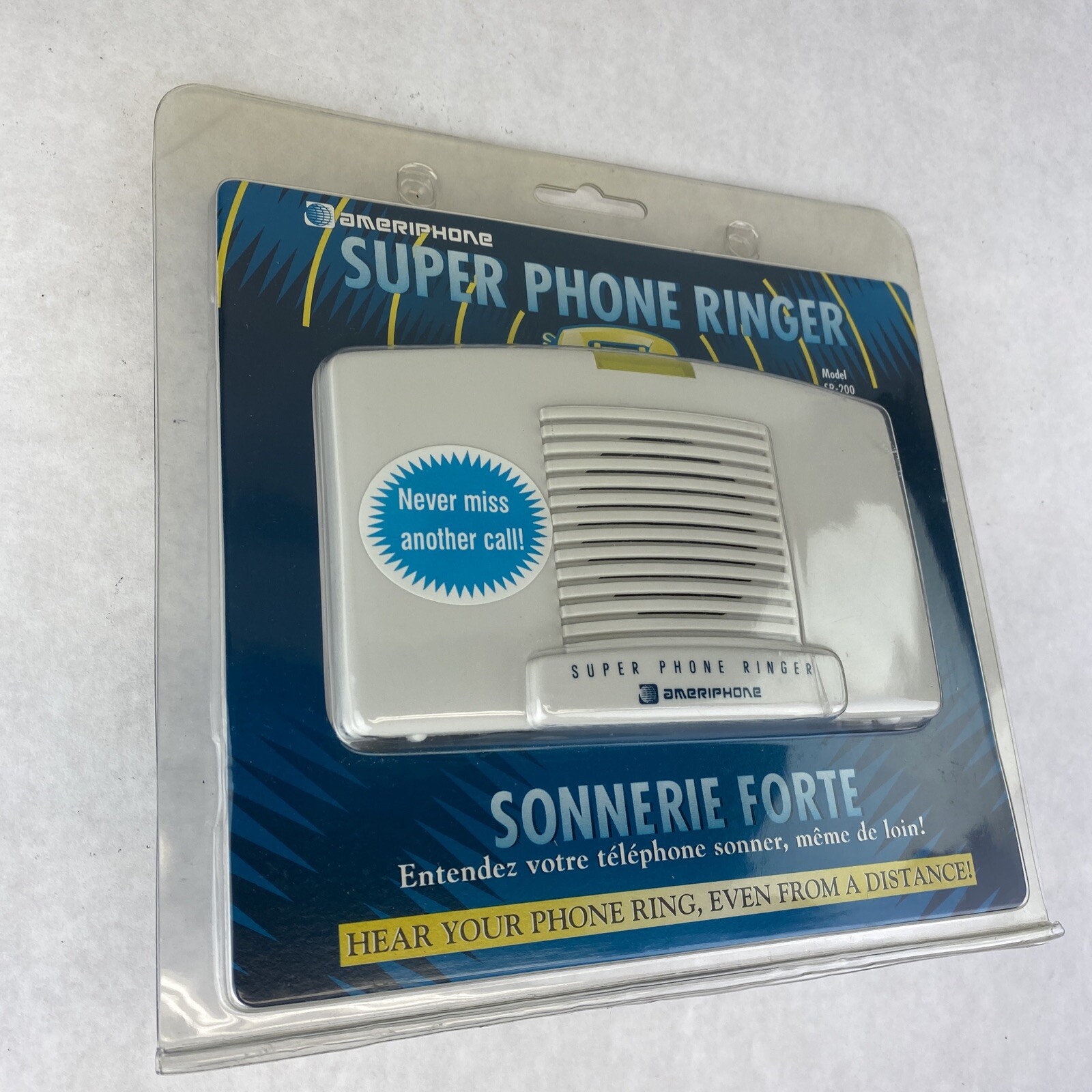 Ameriphone SR200 Super Phone Ringer loudringing amplifier for