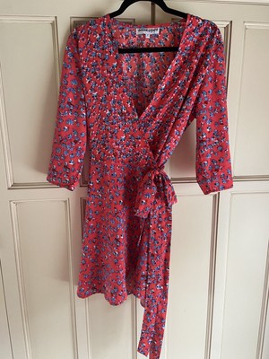 dancing leopard wrap dress