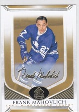 2020/21 SP SIGNATURE EDITION..FRANK MAHOVLICH..GOLD SCRIPT..SP.# 311.MAPLE LEAFS