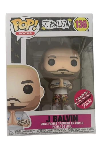 Funko Pop Rocks J Balvin Limited Edition Funko 136