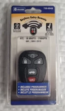 Brand New NAPA Solutions 730-6949 Keyless Entry Remote Fits GM 2004 - 2012