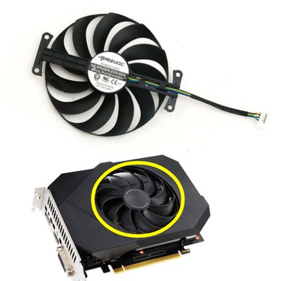 Grafikkarte KühlungLüfter PLD10010S12HH Für ASUS GTX1650 PHOENIX P OC ITX Lüfter