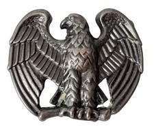 Avon Silver Majestic Patriotic American Eagle Wings Spread Metal Belt Buckle