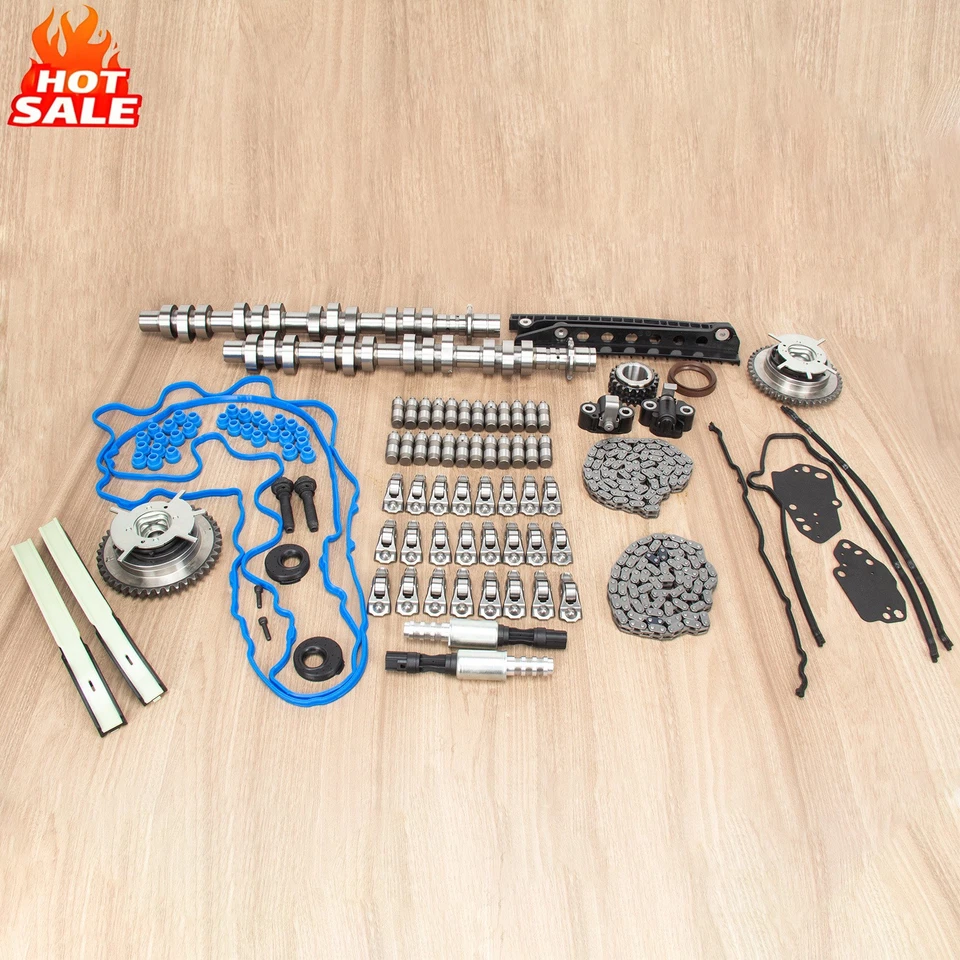 Kit de cadena de distribución elevadores de levas brazos basculantes para Ford F150 F350 Lincoln 5,4 L 3 V Foto 2 de 4