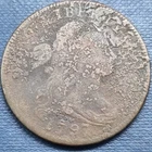 Photo of a 1797-P Large Cent from an eBay listing that sold on Jul 4, 2026
