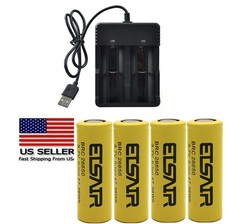26650 Rechargeable Batter.y 3.7V Li-ion 26650 Batter.y With Batter.y Charger