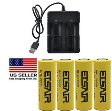 26650 Rechargeable Batter.y 3.7V Li-ion 26650  Batter.y With Batter.y Charger