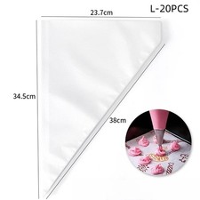 Disposable Piping Bags 20/50/100PCS Cake Icing Frosting Decorating Tools